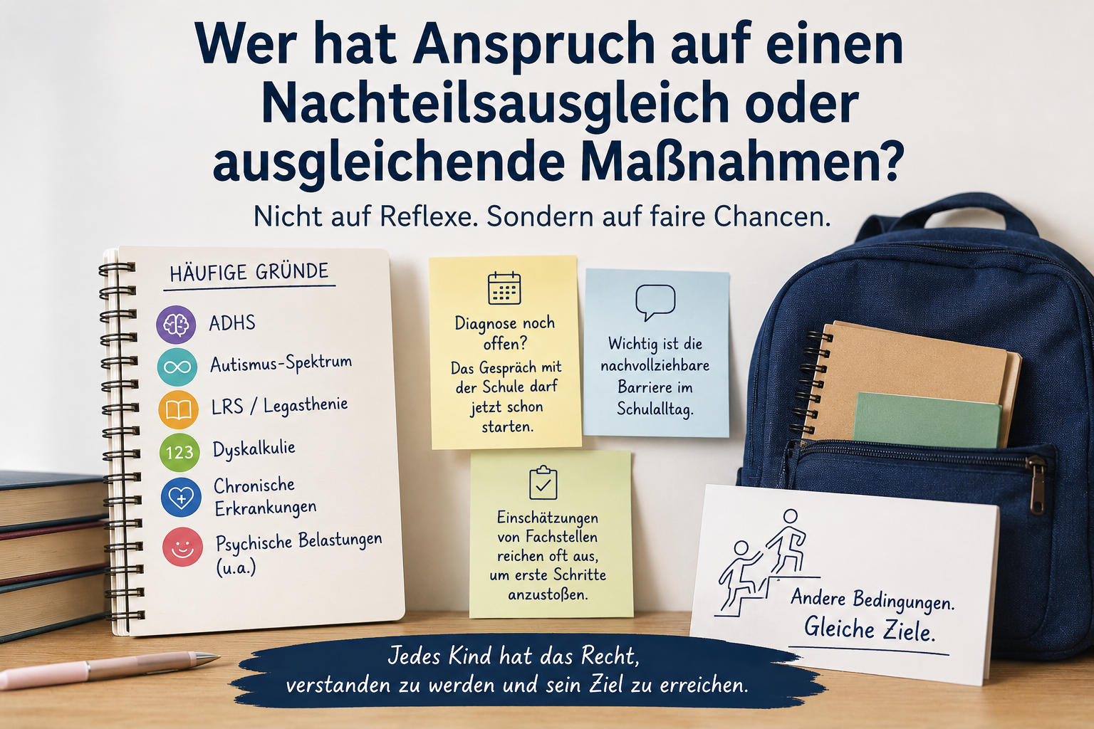 Nachteilsausgleich: Wer hat Anspruch darauf?