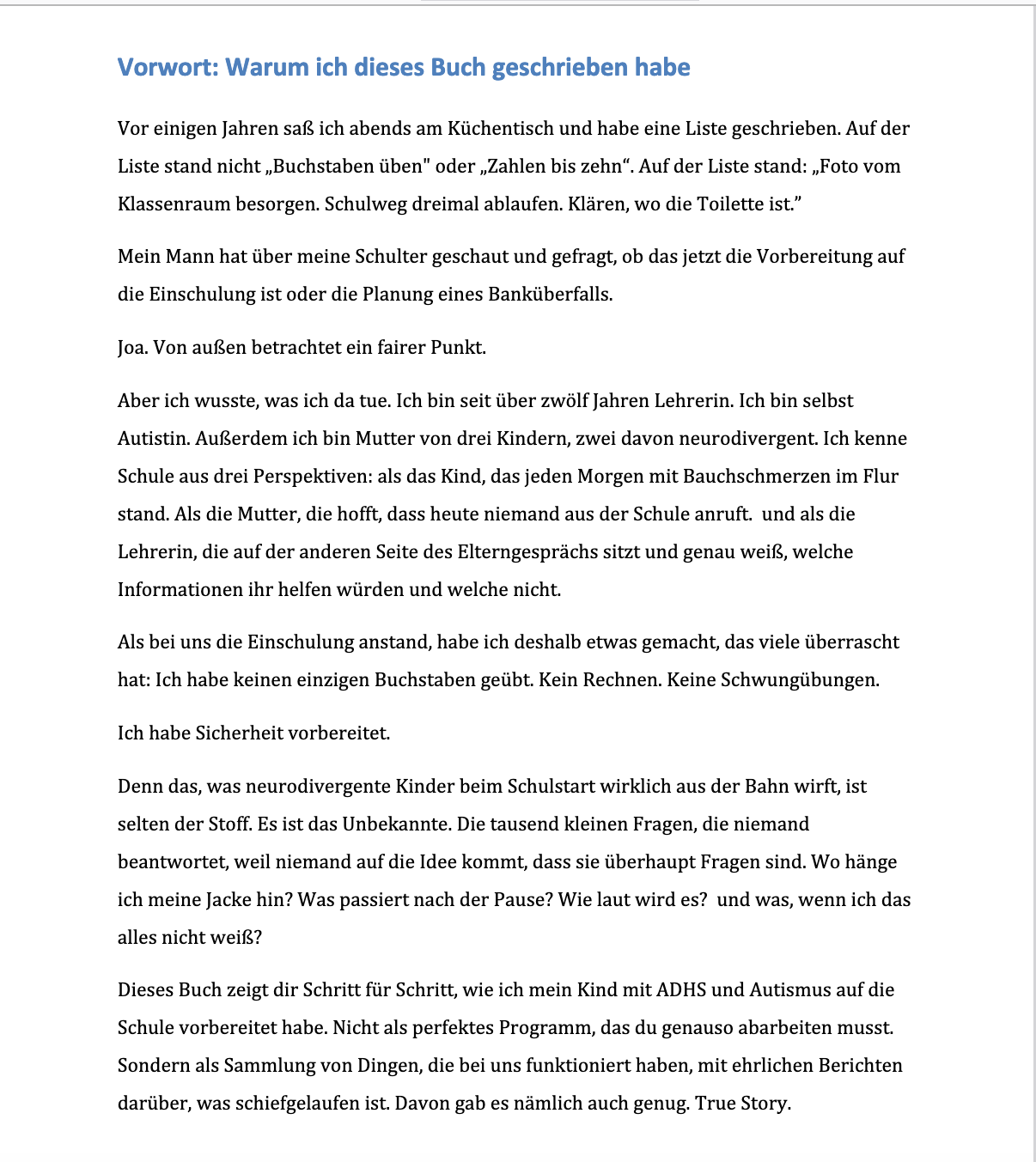 Der neurodivergente Schulstart. Wie ich als Lehrerin mein Kind mit ADHS und Autismus auf den Schulstart vorbereite.