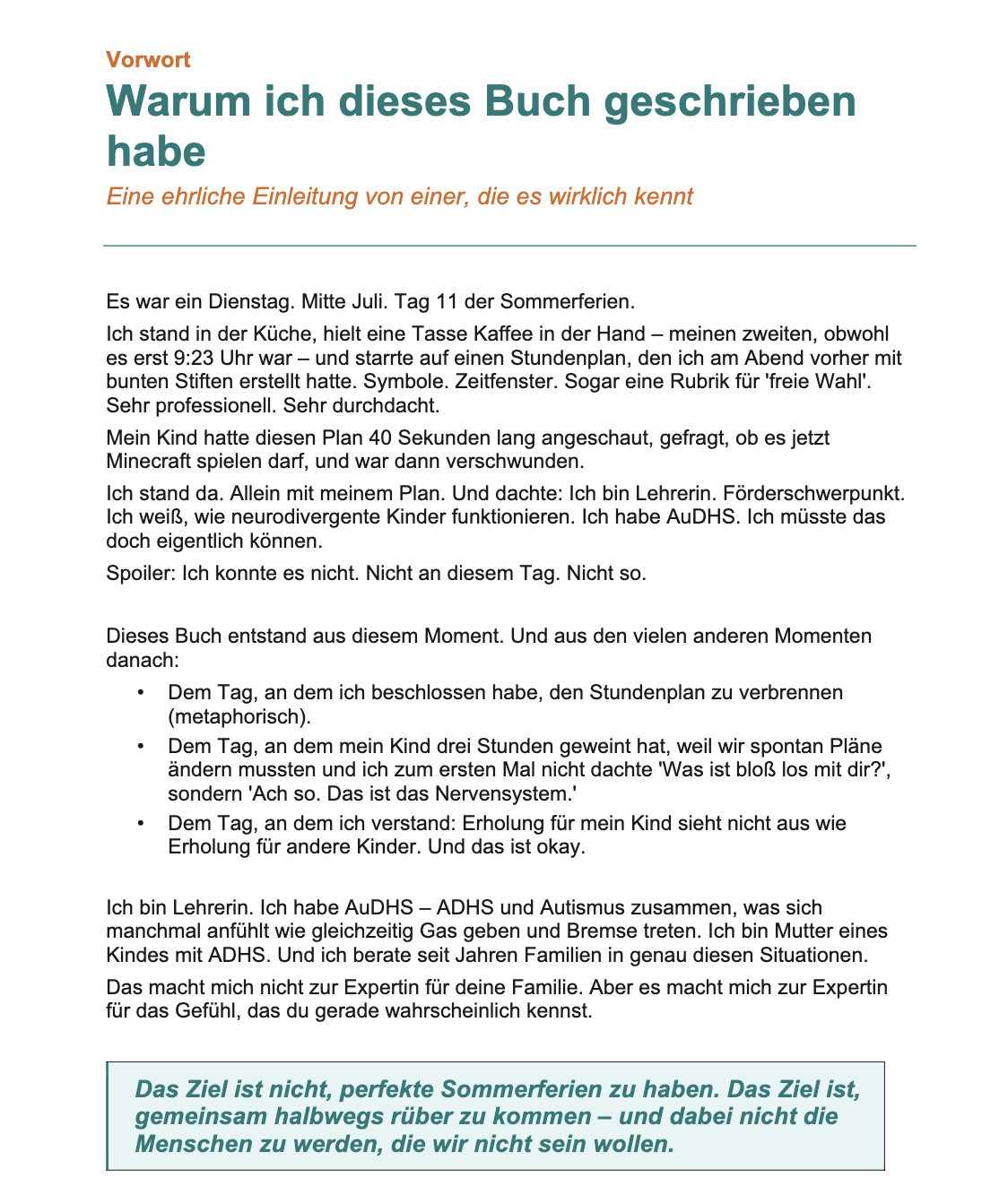 🌞 Sommerferien ohne tägliche Eskalationen - Wie du die Sommerferien mit deinem neurodivergenten Kind überstehst – ohne Animateur, Polizist oder Krisenmanager werden zu müssen.