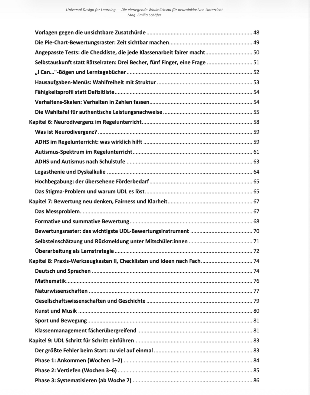 Die eierlegende Wollmilchsau für inklusiven Unterricht: UDL nach Novak & CAST