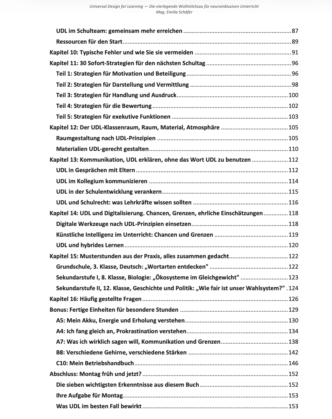 Die eierlegende Wollmilchsau für inklusiven Unterricht: UDL nach Novak & CAST