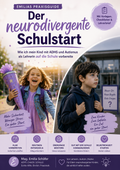 Der neurodivergente Schulstart. Wie ich als Lehrerin mein Kind mit ADHS und Autismus auf den Schulstart vorbereite.